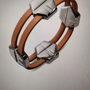 Tory Burch studded leather bracelet! You can wear everyday